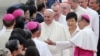 پوپ کا دورہ جنوبی کوریا، مذاکرات پر زور