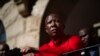 L'opposant Julius Malema lors d'un rassemblement au Cap, en Afrique du Sud, le 17 mai 2016.