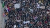 Students and other citizens attend a demonstration as they block the main boulevard in the central Serbian city of Kragujevac on Feb. 15, 2025, continuing monthslong calls for government accountability and reforms.