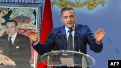 Moulay Hafid Elalamy, le président du comité de candidature du Maroc au Mondial 2026, à Marrakech, au Maroc, 8 avril 2015.