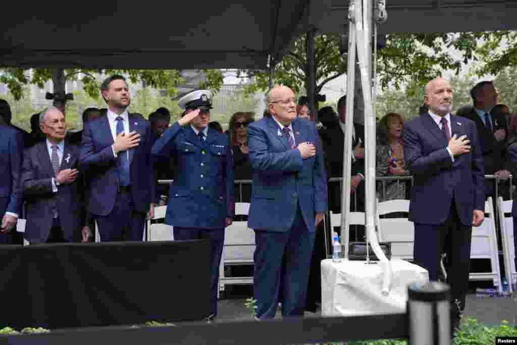 25th anniversary of September 11 attacks in New York