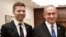 FILE - Israeli Prime Minister Benjamin Netanyahu, right, and his son Yair pose for a photo in Tel Aviv, Israel, Jan. 23, 2020.