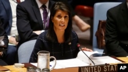 Duta Besar Amerika untuk PBB, Nikki Haley (foto: dok). 