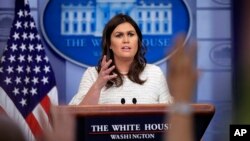 La portavoz de la Casa Blanca, Sarah Huckabee Sanders, indicó que el presidente Donald Trump quiere las fuerzas estadounidenses fuera de Siria lo antes posible.