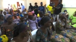 Released Chibok Girls at Medical Center