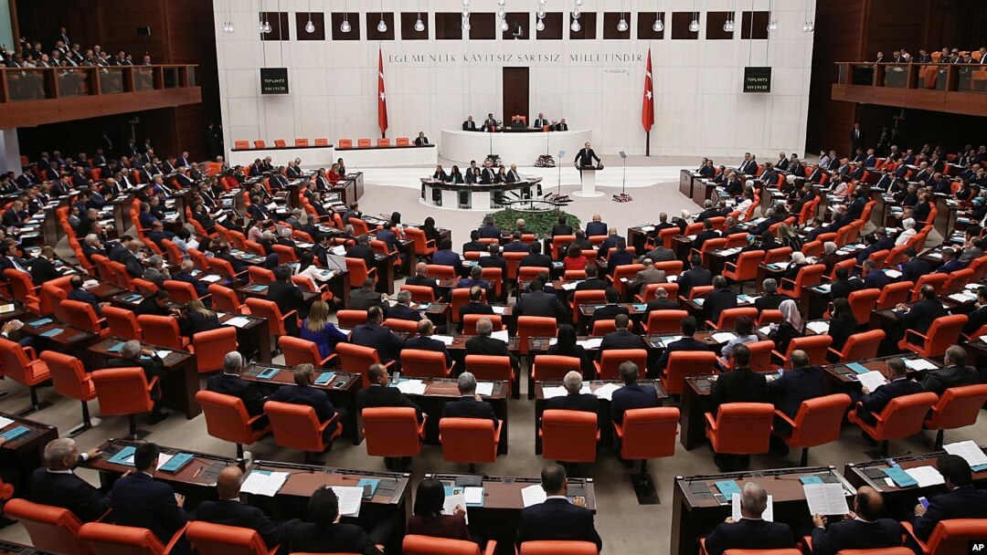 Suasana sidang parlemen Turki di Ankara, 1 Oktober 2018. (Foto: dok).