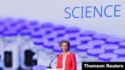 European Commission President Ursula von der Leyen said the EU is ‘ready to discuss any proposals that addresses the crisis in an effective and pragmatic manner.’ 