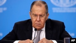 Menteri Luar Negeri Rusia Sergey Lavrov 