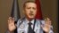 Turkish Prime Minister Tayyip Erdogan addresses an audience at Yildiz Technical University in Istanbul, October 5, 2012.