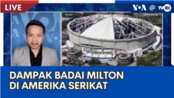 Laporan VOA untuk TVRI: Dampak Badai Milton di Amerika Serikat 