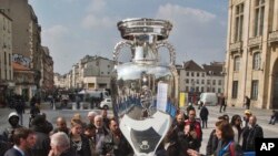 Trophee de l'Euro 2016, 1er avril 2016