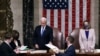 Majority Leader Steny Hoyer, D-Md., speaks in the House Chamber after they reconvened for arguments over the objection of certifying Arizona’s Electoral College votes in November’s election, at the Capitol in Washington, Jan. 6, 2021. 