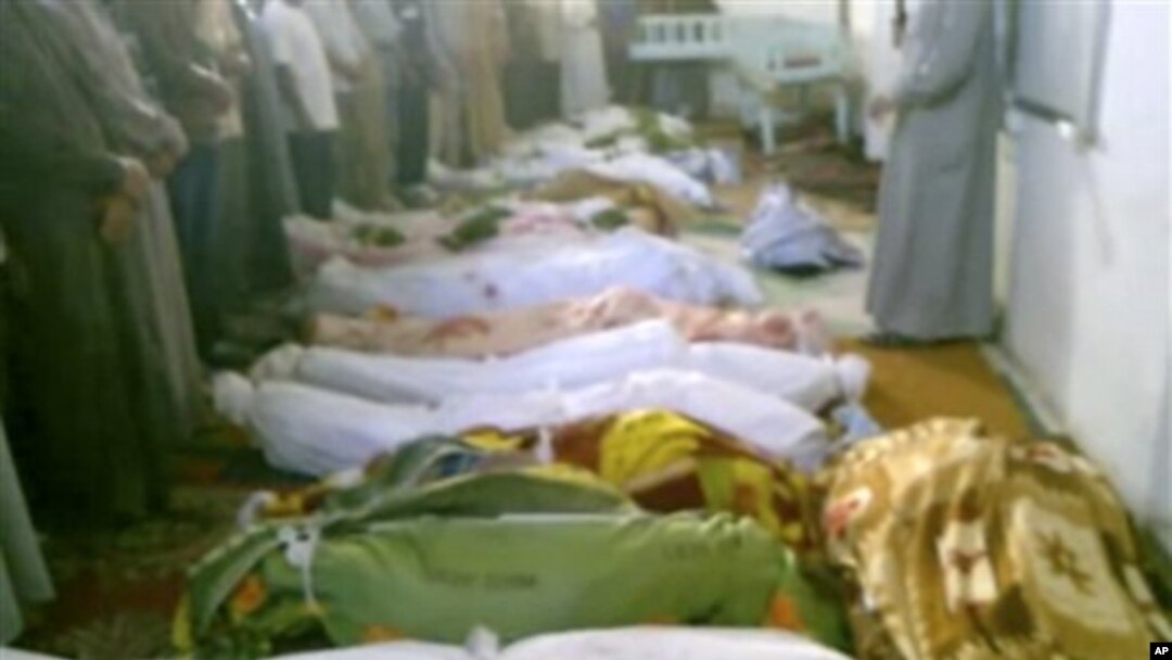 syria killings in the village