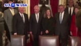 VOA60 America - Canada’s foreign minister visits U.S. senators to discuss tension over trade tariffs