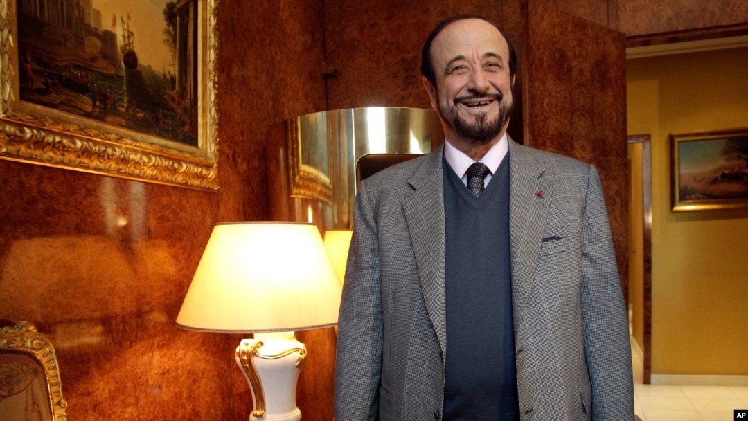 FILE - Former Syrian military commander Rifaat Assad, shown here in Paris on Nov. 15, 2011, will be tried in Switzerland for alleged war crimes and crimes against humanity, Swiss prosecutors said on March 12, 2024.