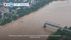 VOA60 World - Typhoon Yagi kills at least 59 in Vietnam