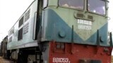 A train runs in Kampong Chhnang province, some 50 kilometers (31 miles) north of Phnom Penh, Cambodia, Sunday, Feb. 17, 2008. Asian Development Bank launched a multimillion dollar project Monday, Feb. 18, to restore Cambodia's dilapidated railway network as part of its larger goal to boost regional rail traffic and trade. The project worth about US$73 million (euro 50 million) will help rehabilitate some 650 kilometers (400 miles) of Cambodian rail track part of which can also be described as a "bamboo railway," an ADB statement said. (AP Photo/Heng Sinith)