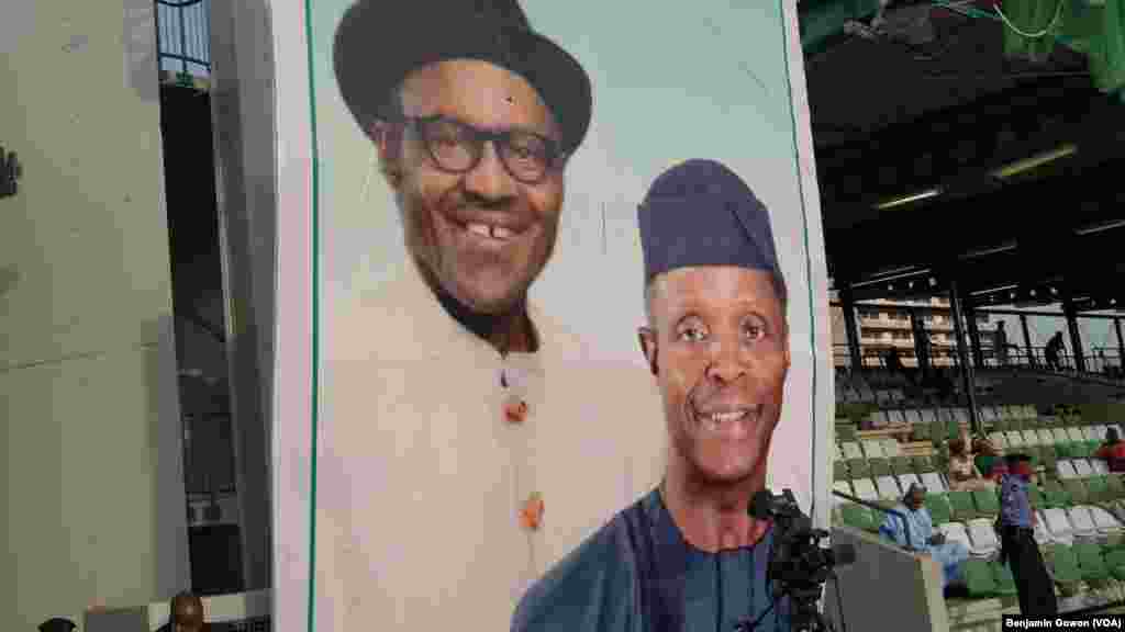 Hoton Sabon Shugaban Najeriya, MuhammadBuhari Da Mataimakinsa Farfesa Yemi Osibanjo