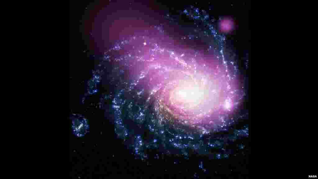 Observations with NASA&rsquo;s Chandra X-ray Observatory reveals a massive cloud of multimillion-degree gas in a galaxy about 60 million light years from Earth. 