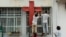 Police and authorities in Henan, China, raided a Christian church at the break of dawn on Sept 5. Church crosses were removed and Christian slogan on the walls were erased. 