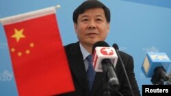 FILE - China's Vice Finance Minister Zhu Guangyao