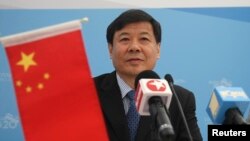FILE - China's Vice Finance Minister Zhu Guangyao