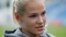 Darya Klishina talks to the media after competing the women's long jump in Zhukovsky, Russia, June 6, 2016.