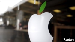 FILE - An Apple store is seen in Los Angeles, California, United States, April 22, 2016. 