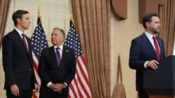 جی دی ونس معاون رئیس جمهوری آمریکا، استیو ویتکاف فرستاده ویژه رئیس جمهوری، و جرد کوشنر مشاور ارشد پرزیدنت ترامپ