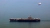 Tàu sân bay Mỹ USS Carl Vinson đến cảng Tiên Sa, Đà Nẵng, hôm 5/3/2018.
