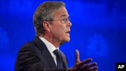 Jeb Bush lors du débat républicain dans le Colorado le 28 octobre 2015. Photo: AP