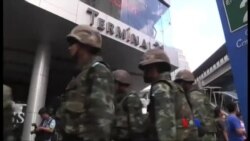 ထိုင်းစစ်တပ် လူထုထောက်ခံကြောင်း ပြပွဲ