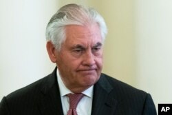 AQSh Davlat kotibi Reks Tillerson