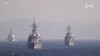日本和英國進行聯合海軍演習