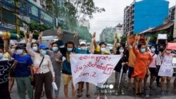 မန္တလေးပြည်သူကိုအားပေးတဲ့ ရန်ကုန်ဆန္ဒပြမှု