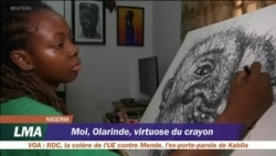 Moi, Olarinde, virtuose du crayon