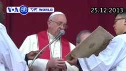 Đức Giáo Hoàng kêu gọi hòa bình thế giới (VOA60)