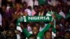 Nigeria soccer fans celebrate after Nigeria's Sunday Mba scored a goal against Burkina Faso during their African Cup of Nations final match in Lagos, Nigeria, Sunday, Feb. 10, 2013. Nigeria erupted in celebrations after their Super Eagles won the Africa