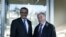 FILE - Director General of the World Health Organization (WHO) Tedros Adhanom Ghebreyesus, left, welcomes U.N. Secretary General Antonio Guterres at WHO headquarters in Geneva, Switzerland, Feb. 24, 2020. 