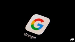 El ícono de la app de Google visto en un teléfono inteligente, el martes 28 de febrero de 2023, en Marple Township, Pensilvania. 