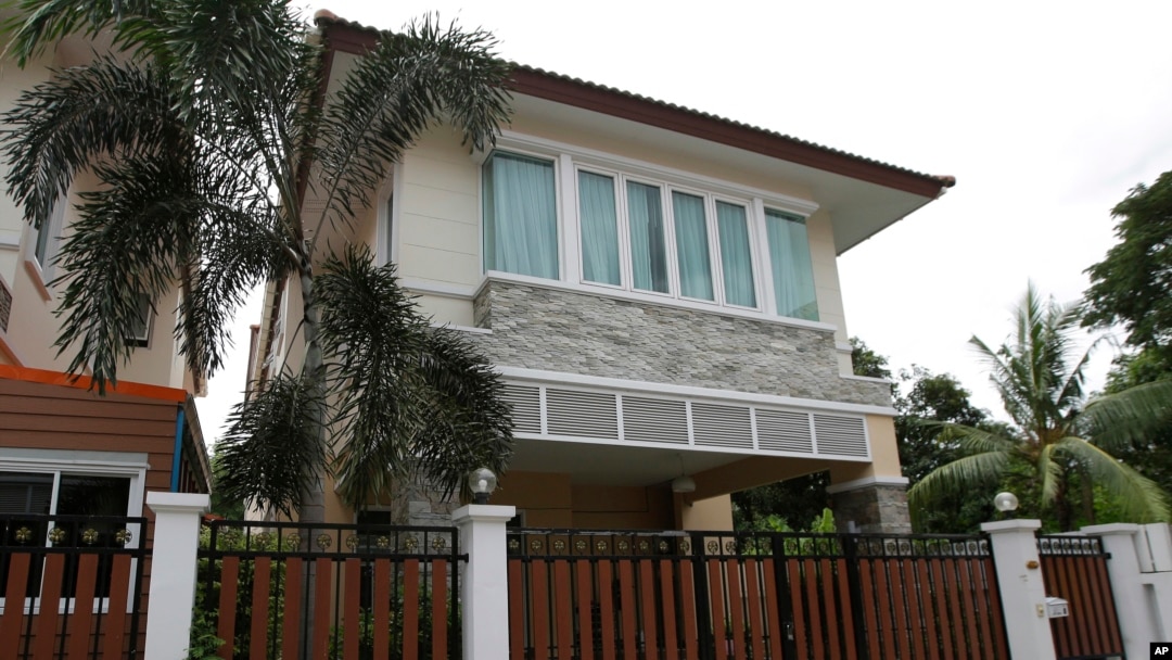 One of properties of AlphaBay founder Alexandre Cazes is seen in Bangkok, Thailand, July 21, 2017. The young Canadian Cazes accused of masterminding AlphaBay, the world's leading "darknet" internet marketplace, lived an apparently quiet life for nearly two years with his Thai girlfriend in a middle-class neighborhood on the outskirts of Bangkok.