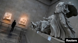 Parthenon Heykelleri, İngiltere'nin başkenti Londra'daki British Museum'da sergileniyor