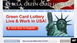 US officials are becoming more and more wary of people trying to game the green card lottery system.