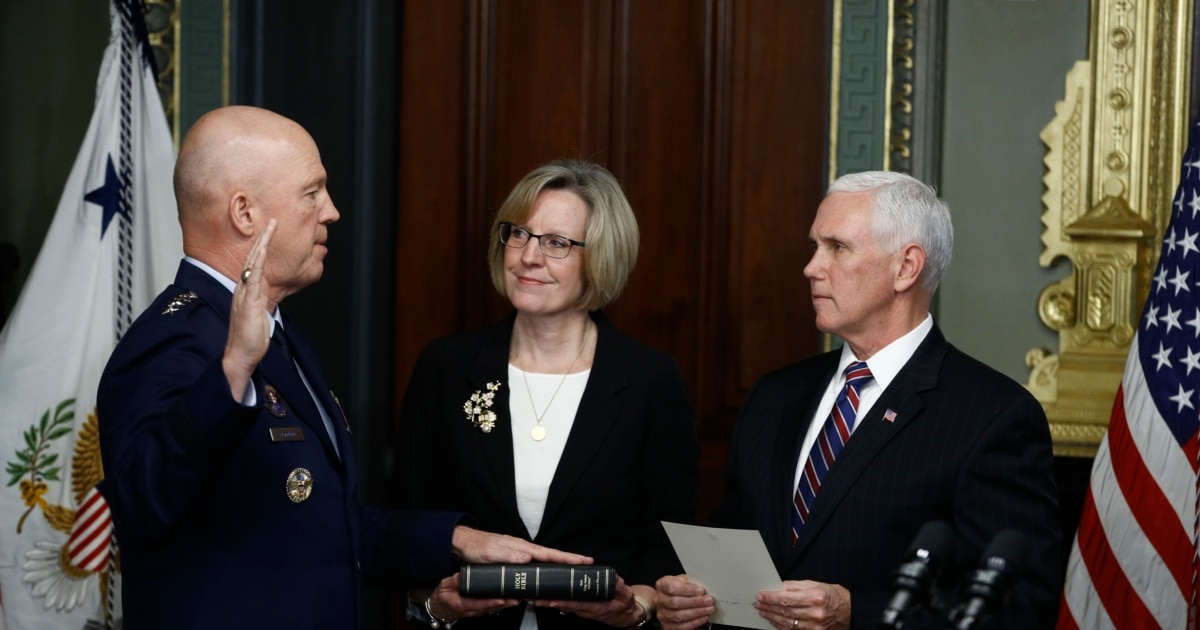New Space Force Chief Sworn in