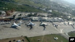 Une vue aérienne de l'aéroport international Toussaint Louverture (archives)