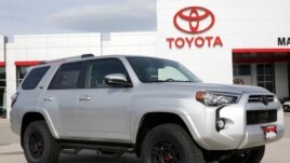 Dominique Davis, a college student in Tennessee, was able to keep working as an intern for Toyota during the pandemic.