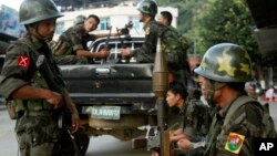 တိုင်းရင်းသားလက်နက်ကိုင်တပ်ဖွဲ့များ