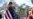 Small Numbers of Protesters Gather at Fortified US Statehouses