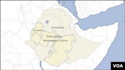 Map of Ethiopia