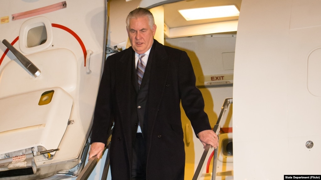 Ngoại trưởng Hoa Kỳ Rex Tillerson.